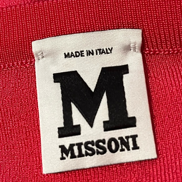 M Missoni Knit Tube Mini Skirt 48/12 NWT - Picture 6 of 7